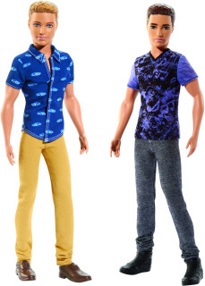 Mattel Ken model TMAVÉ VLASY