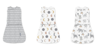 Zavinovačka bavlněná ulitka konvertibilní s volným rukávem Tog 1 SwaddleMe™ Ingenuity