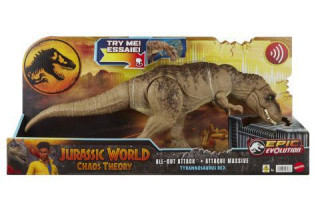 Jurský Svět Zběsilý útok t-rexe se zvuky