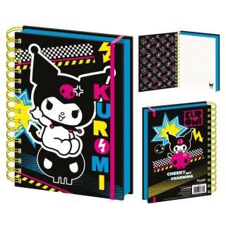 Kroužkový blok A5 Kuromi 