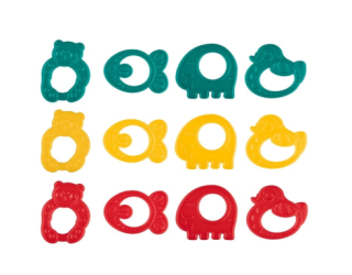 Elastické kousátko zvířátka