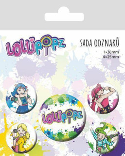 Lollipopz set odznaků