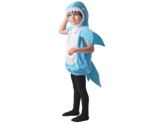 Kostým na karneval - žralok, 80 - 92 cm