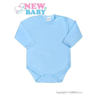 Kojenecké body celorozepínací New Baby Classic Modré