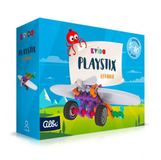 Kvído - Stavebnice Playstix - letadlo 26 dílků Albi