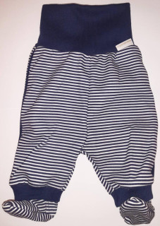 Polodupačky bavlněné proužkované MKcool Modré Vel. 50