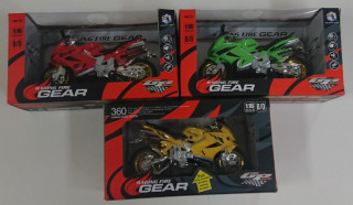 Motorka se zvukem a světlem kov + plast