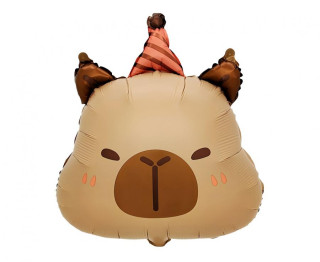 Kapybara hlava 48x38 cm - fóliový balónek