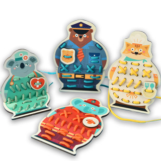 Provázková proplétačka Mideer - zvířecí profese