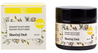 Slunečný den Šlehaný tělový krém 60 ml Kvitok