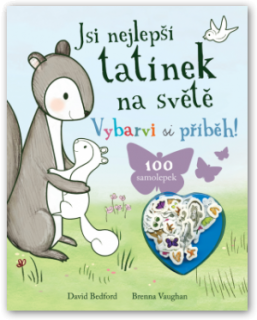 Jsi nejlepší tatínek na světě - vybarvi si příběh!