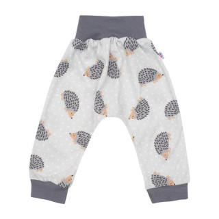 Kojenecké bavlněné tepláčky New Baby Ježek