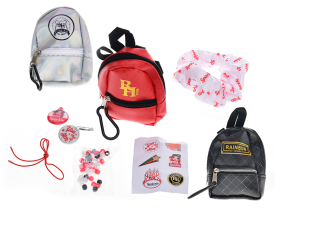 Minibatůžek 10 cm s doplňky Rainbow High