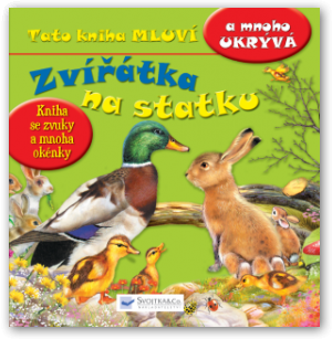 Zvířátka na statku – tato kniha mluví a mnoho ukrývá