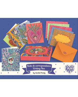 Djeco Sada designových přáníček s obálkami Aurélie