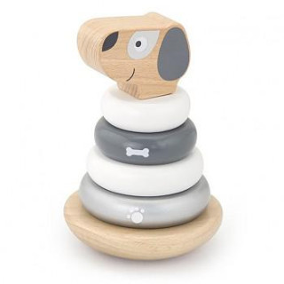 Dřevěná pyramida - pes