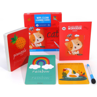 Stírací edukativní kartičky Slova EN Jarmelo