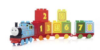 Mega Bloks mašinka Tomáš 123 naučný vláček