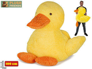 Kachna plyšová 100 cm sedící 0 m+Plush Friends