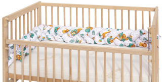 Ochranný límec - cop - do postýlky - Scarlett Afrika - Tyrkysová