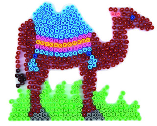 Podložka k zažehlovací korálkům Velbloud MIDI Hama