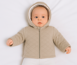 Zimní kabátek thermo Béžová Baby Service