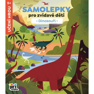 Samolepky pro zvídavé děti Dinosauři