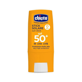 Dětská tyčinka na opalování na obličej a citlivá místa SPF 50+ 9ml Chicco