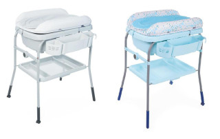 Stolek přebalovací s vaničkou Cuddle & Bubble Chicco