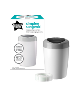 Koš na pleny Tommee Tippee SANGENIC Simplee šedý