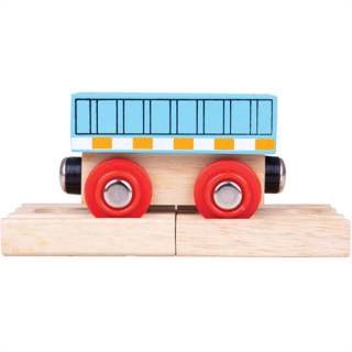 Vagón modrý Bigjigs Rail