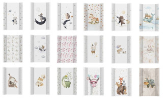 Podložka přebalovací 2-hranná s pevnou deskou 50 x 70 cm Ultra Light Ceba