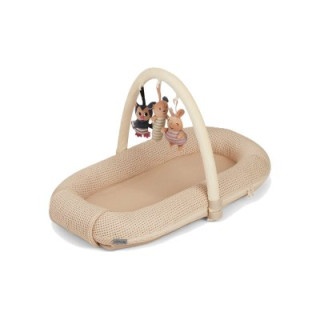 Hnízdečko s hrazdičkou Beige Carlo Baby
