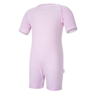 Overal tenký krátký Outlast® - levandulová/pruh levandulový Vel. 68 - NOŠENÉ