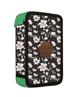 Penál 3 patrový prázdný OXY SCOOLER Magnolia