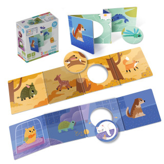 Sada 3 Kuki leporel Zvířátka KukiKuk