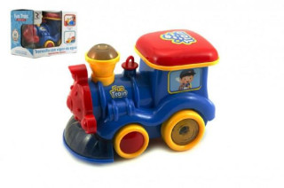 Kouřící mašinka/vláček na baterie a se zvukem 18 cm