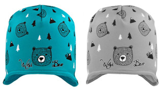 Chlapecká čepice na uši Méďa RDX