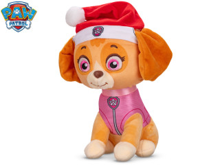 Paw Patrol: Christmas Skye vánoční plyšová 27 cm