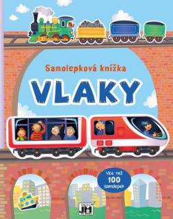 Samolepková knížka - Vlaky