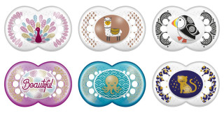 Šidítko Clearline silikon 6m+ MAM