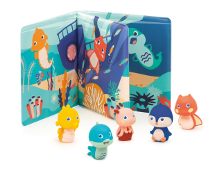 Knížka s prstovými maňásky Ludi