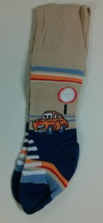 Chlapecké punčocháče s autíčkem vel. 68-74