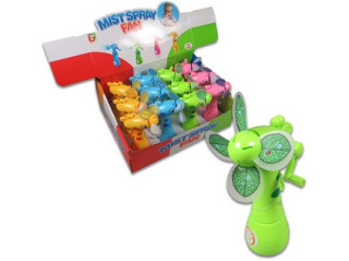 Větrák s rozprašovačem