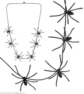 Náhrdelník s pavouky