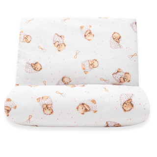 2-dílné ložní povlečení Sweet teddy bear 90/120 cm pink New Baby