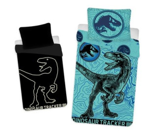 Povlečení Jurský svět svítící 140 x 200, 70 x 90 cm Jerry Fabrics