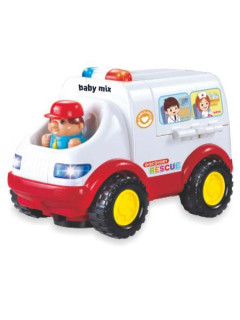 Edukační hračka Baby Mix sanitka