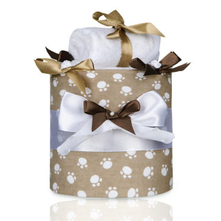 Plenkový dort malý T-tomi, béžové tlapky