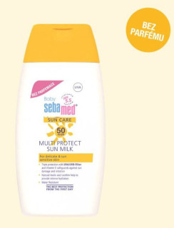 Sebamed Baby opalovací mléko bez parfému SPF50 200 ml 